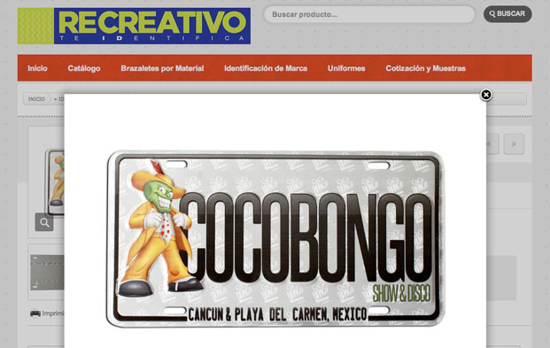 Galeria de productos de venta en Internet