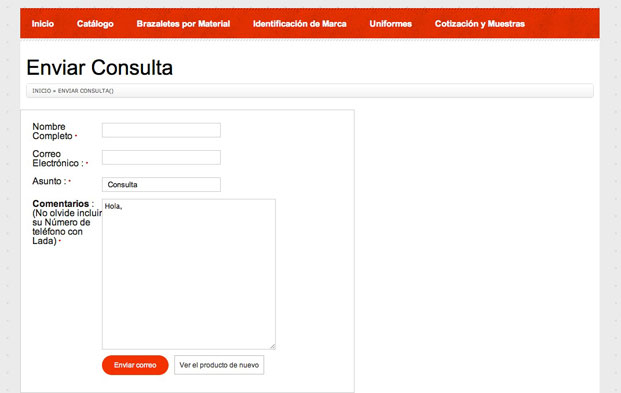 Sistema de consultas o pedidos en linea para empresas en Cancun