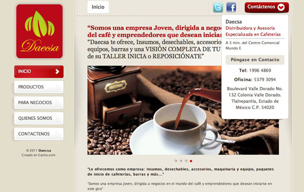 Manejo de información en CSS que permite tener ocultos elementos de interes.