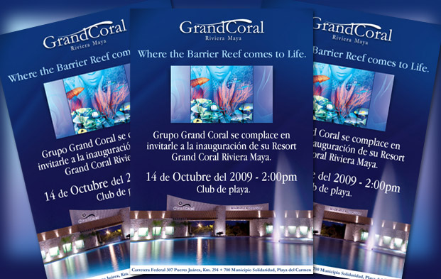 Grand Coral Riviera Maya - Imagen para e-flyer