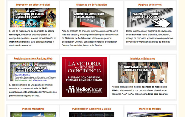 InterEstrategia - Programacion de pagina de Internet