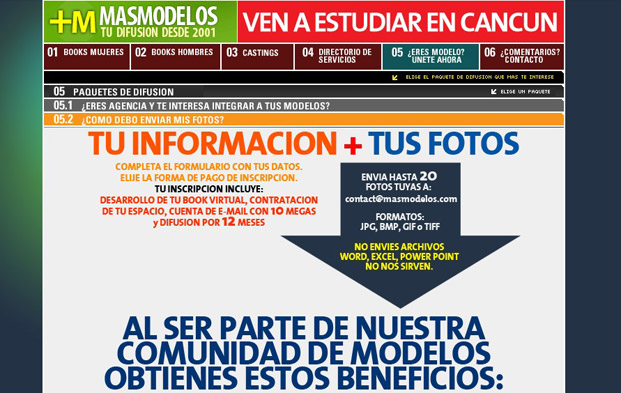 Concepto y formato de inscripcion