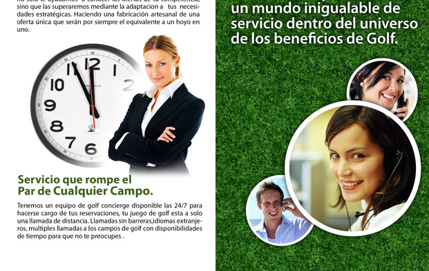 Merely Golf Cancun - Publicidad impresa