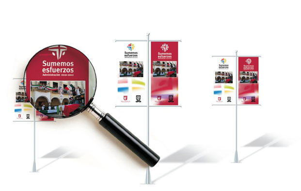 Anuncios y banners para la difusion de la nueva campaña de Sumemos Esfuerzos.