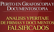 Diseño de logotipo y Pagina de Internet para Perito en Grafoscopia en Cancun